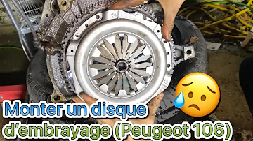 Quel est le prix d'un changement d'embrayage sur une Peugeot 106 ?