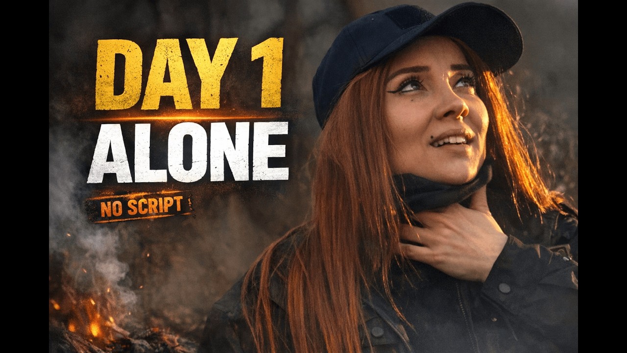 Woman Survives Alone in the Forest – Day 1