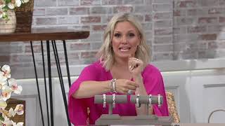 JAI Sterling Silver Choice of Contour Bangle, 35.2g on QVC