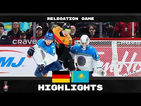 Highlights: Germany vs Kazakhstan | 2025 #WorldJuniors