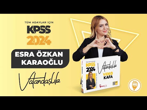 14) Hukukun Temel Kavramları 14 - Esra Özkan Karaoğlu (KPSS VATANDAŞLIK) 2024