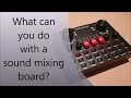 What can you do with a Mixing board/card? V8S test