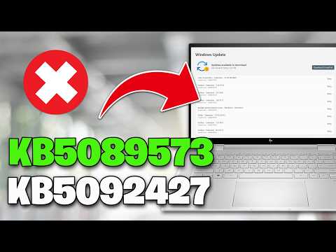 KB5089573/KB5092427 Update Install Error Code 0x800f0922/0x80073712/0x80240069 On Windows 11 FIX