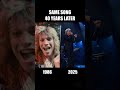 Bon Jovi 1986 Vs 2025 40 YEARS LATER Livinonaprayer Bonjovi 80smusic Oldschool Rocknroll