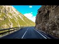 Driving the Flexen Pass, Hahntennjoch & Holzleiten Saddle, Austria