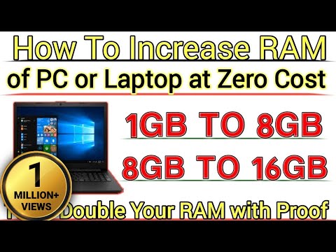 Video: How To Increase The RAM Of Your Computer