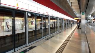 【獵屍行動】20130305 準備入荃廠C-Train (A359/A360)進入茘景站1號月台