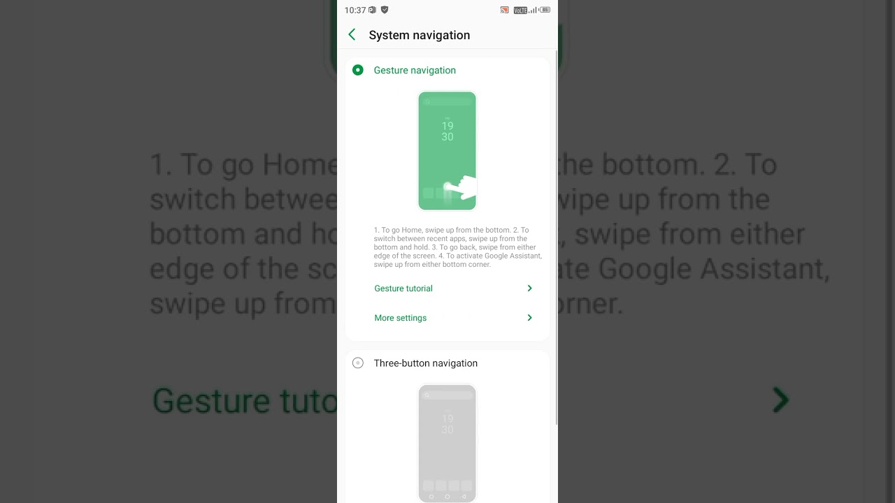 how to use system navigation gestures || how to change system navigation in infinix hot 9 play