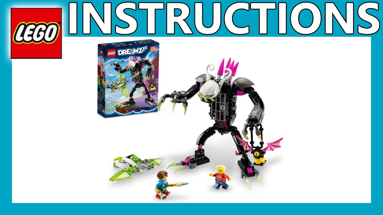 LEGO instructions | Grimkeeper the Cage Monster | 71455 | LEGO