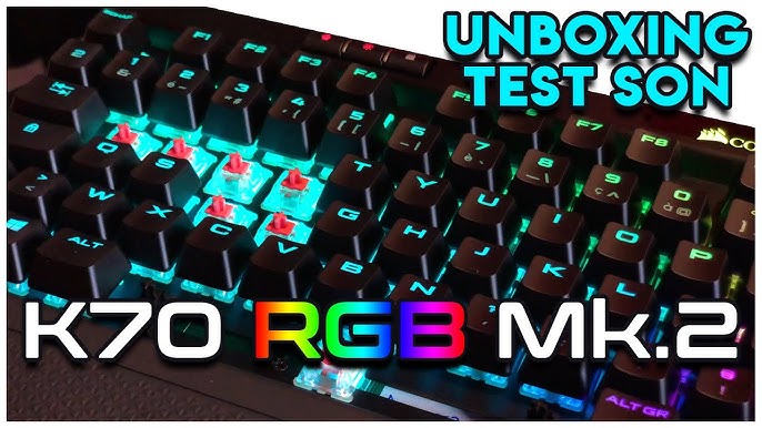 Test Corsair K70 RGB TKL : le nec plus ultra en format tenkeyless ?