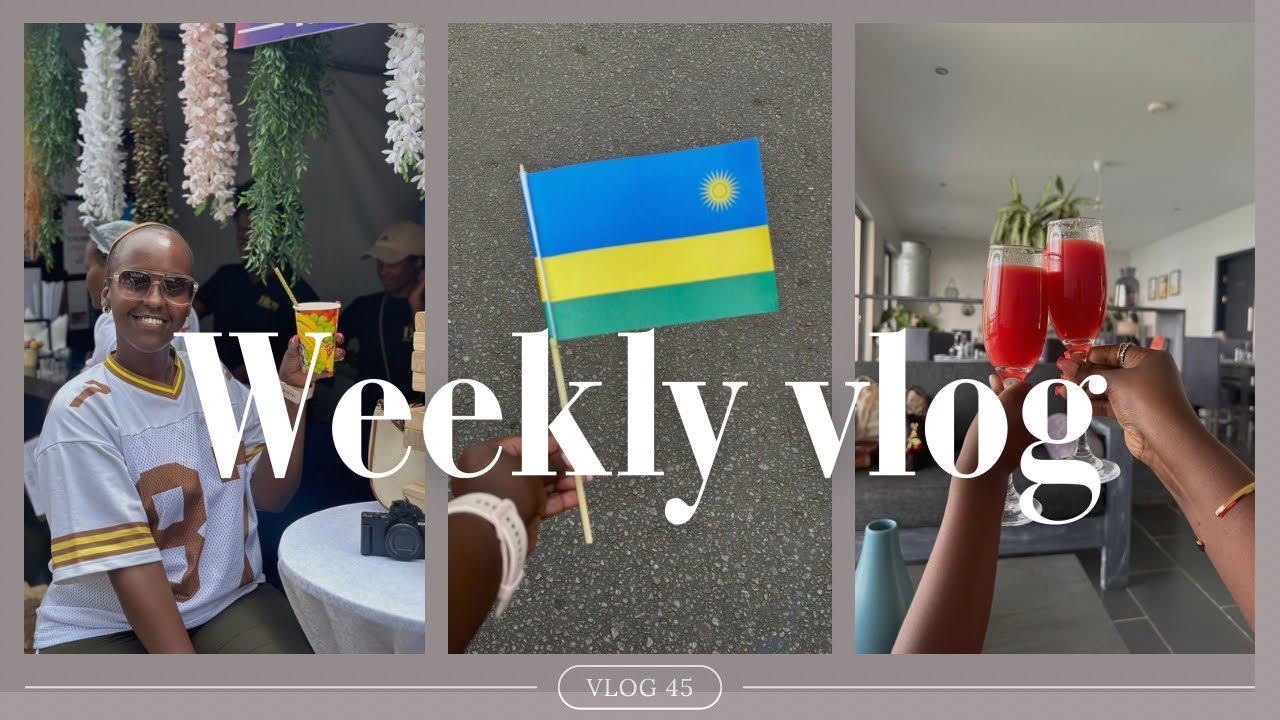 WEEKLY VLOG #45: Rwanda, You’re THAT Girl 🇷🇼✨ | UCI Week + Kibuye Escape