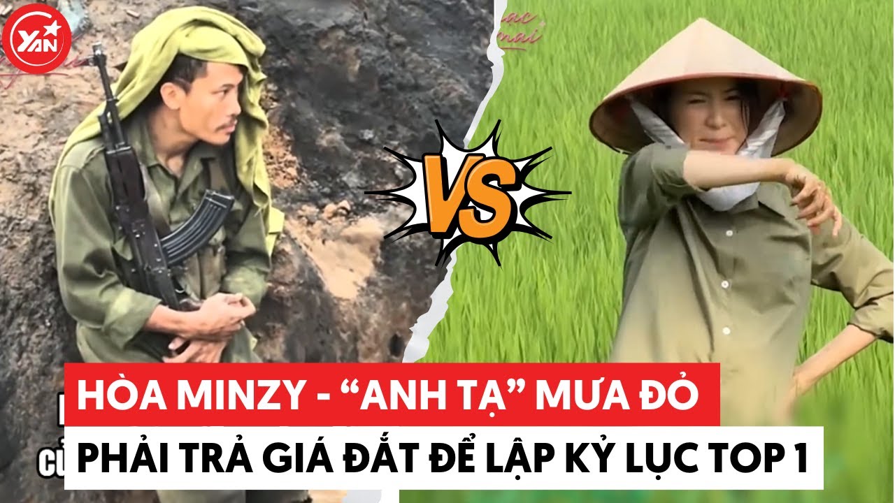 Hòa Minzy - “anh Tạ” Mưa Đỏ phải trả giá đắt để lập kỷ lục top 1 #hoaminzy #muado