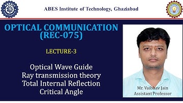 L3_Optical Waveguide & Light Theory