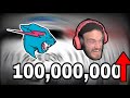Gap Between MrBeast And PewDiePie surpassing 100 Million Subscribers! MOMENT!