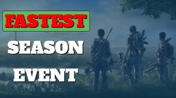 Division 2 | How to FASTEST Re-Animated Season Event DONE