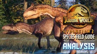 INCREDIBLE NEW CARNIVORE Cryolophosaurus Guide | Jurassic World Evolution 2 - Species Field Guide