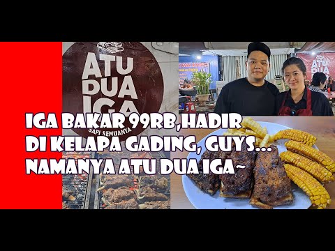 Iga Bakar Viral Kelapa Gading