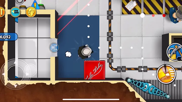 Robbery Bob: CHAPTER 10 - CHALLENGE Level 7 , 100% iOS/Android Walkthrough