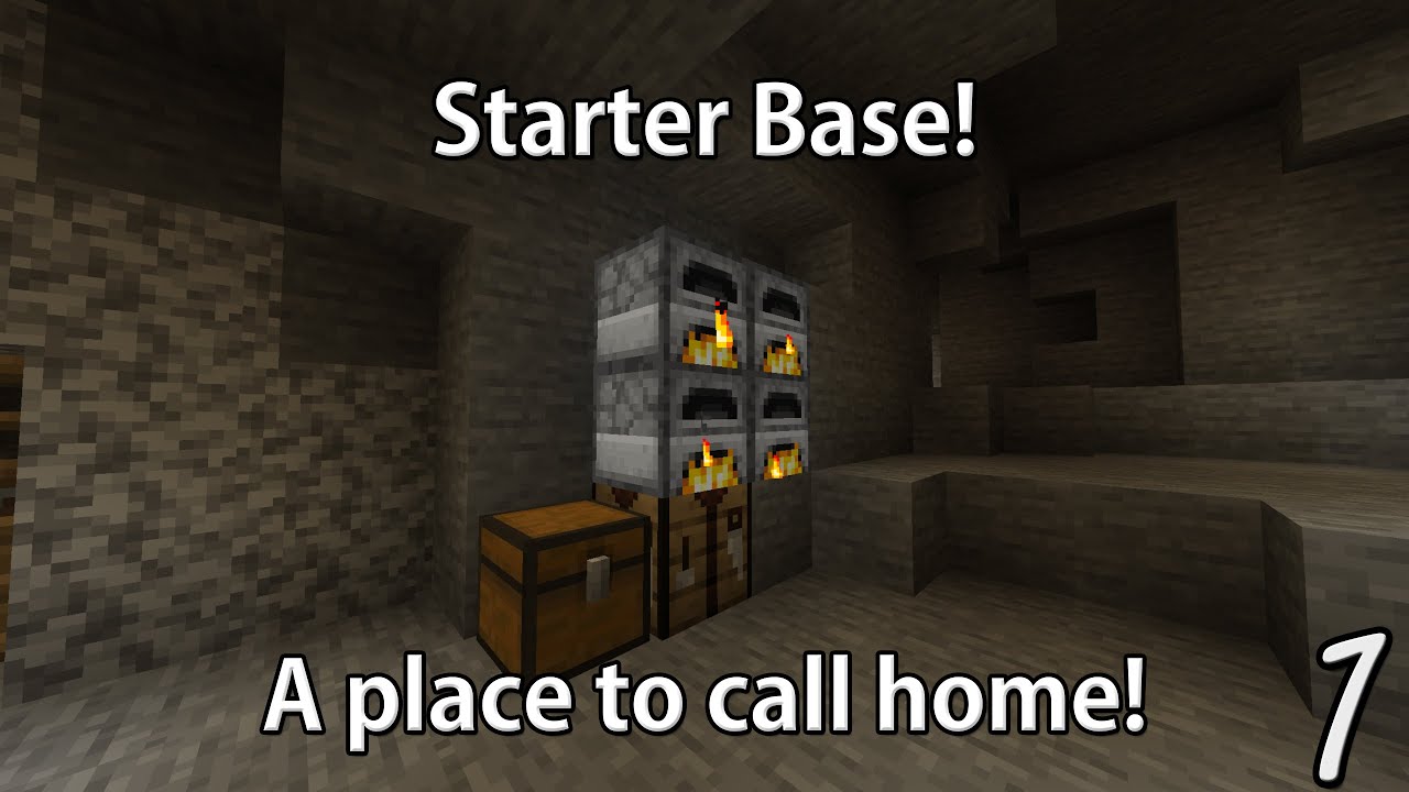 Making our first base! - Minecraft Hardcore Survival (1) - YouTube