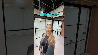Хочеш оформити вхід у офіс стильно та сучасно? Скляна перегородка Demetrio Loft