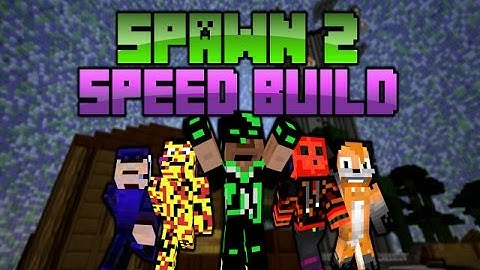 SPAWN 2! - | Speed Build! | - Part 4 - Lava Flooring! (Minecraft Server Building)