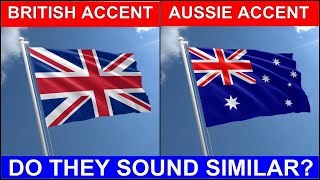 AUSTRALIAN (AUSSIE) ACCENT VS BRITISH ACCENT | Verbale Mondo