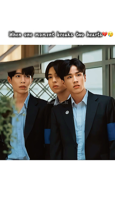 The pain in their eyes🥺 #theeclipseseries #thaibl #firstkhaotung #neolouis #blseries #gmmtv