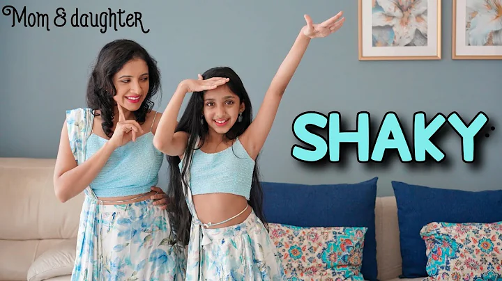 Shaky | Sanju Rathod | Dance cover | Nivi & Ishanvi | Laasya | Mom daughter dance | Marathi song thumbnail