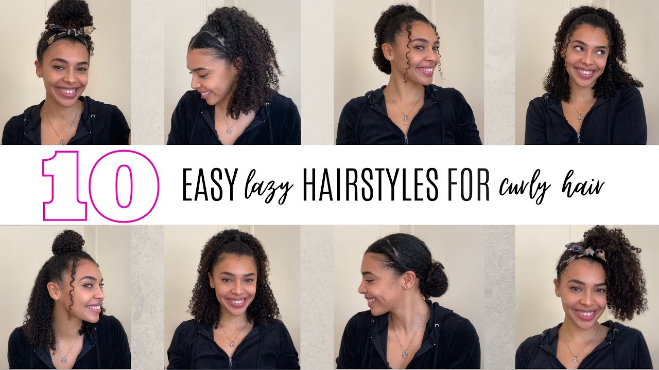 10 LAZY CURLY HAIRSTYLES For SHORT MEDIUM Length Hair EASY CUTE For 3B 3C Natural HAIR YouTube 10 LAZY CURLY HAIRSTYLES For SHORT MEDIUM Length Hair EASY CUTE For 3B 3C Natural HAIR YouTube