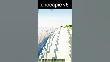 pojavlauncher chocapic v6 shaders♥️♥️|minecraft #shorts