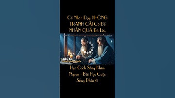 Cổ Nhân Dạy KHÔNG TRANH CÃI Cứ Để NHÂN QUẢ Trả Lời, Học Cách Sống Khôn Ngoan - Bài Học Cuộc Sống Ph