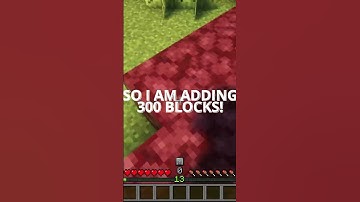 Day 11 of adding 100 blocks per subscriber! #shorts #minecraft