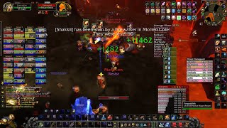 WoW classic HC double pull in MC