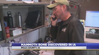 Mammoth Bone Discovered In Iowa