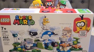 Build with me! Super Mario Lego Lakitu Sky World(71389) 484pcs #Legofan