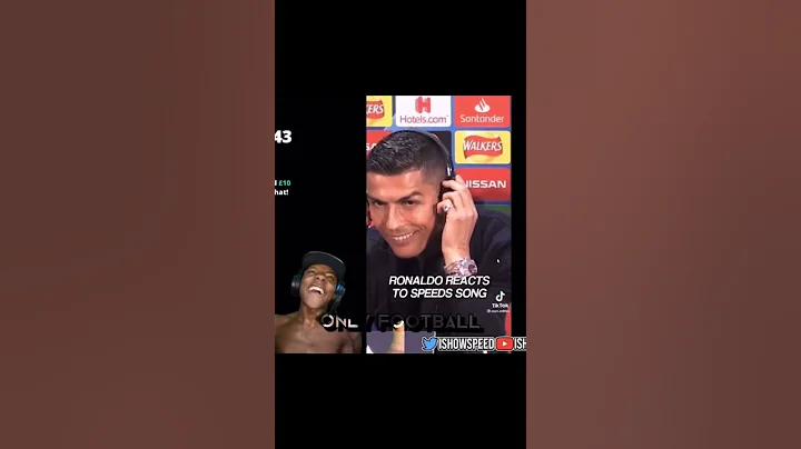 Ronaldo reacts to ishowspeed