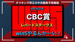 【WIN5やるんかい！】深夜のCBCとレパードSのWIN5考察ライブ！