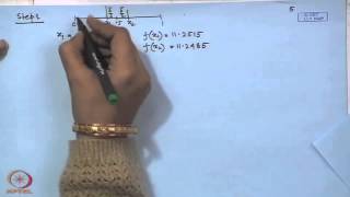 ⁣Mod-01 Lec-26 Numerical optimization : Region elimination techniques (Contd.)