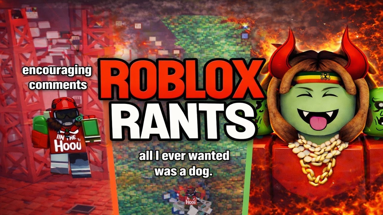 ROBLOX RANTS COMPILATION | DreboRoblox - YouTube