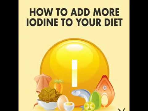 Como adicionar mais iodo para a sua dieta