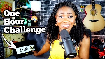 Writing a Romantic Song in 1 hour Using Random Words.