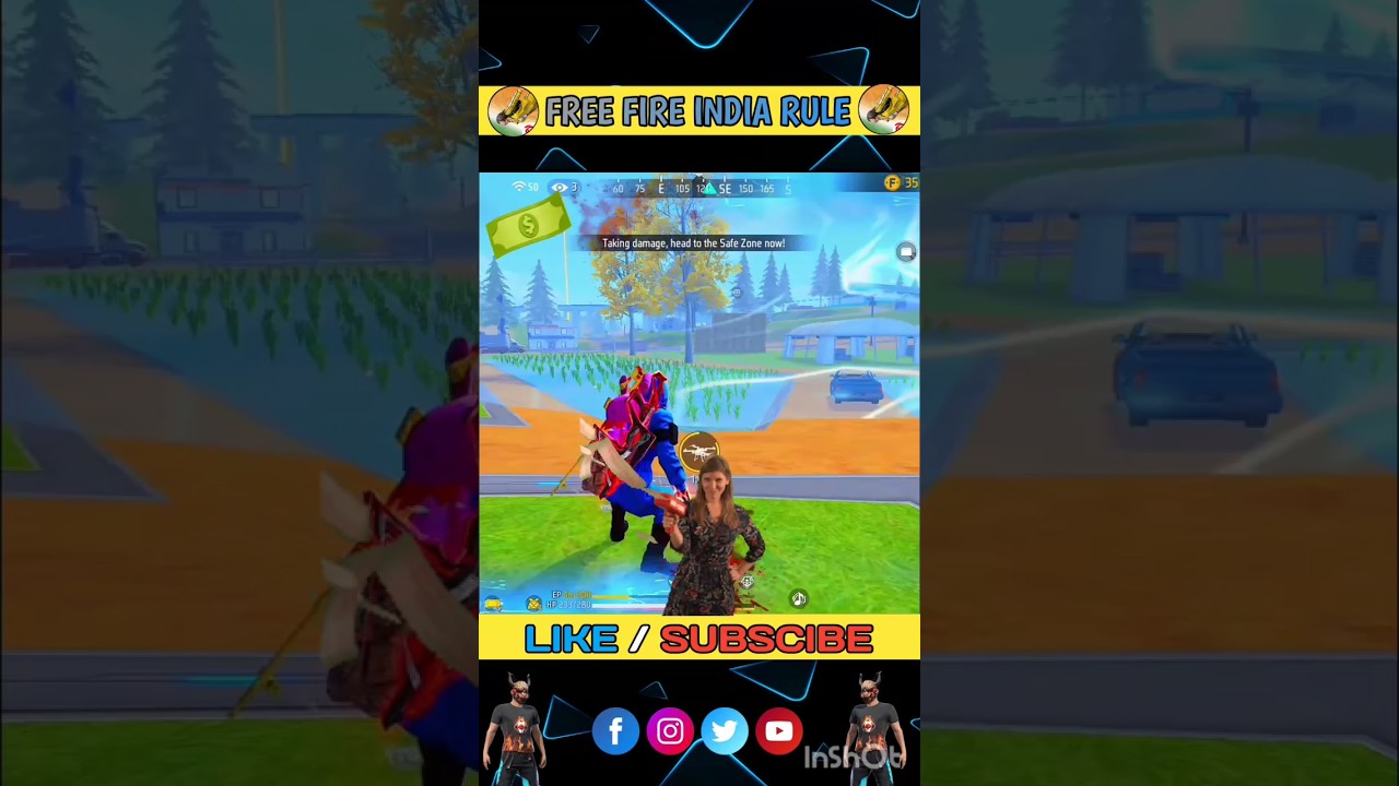 free fire indian big rule's| free fire |  #shorts #frrefire