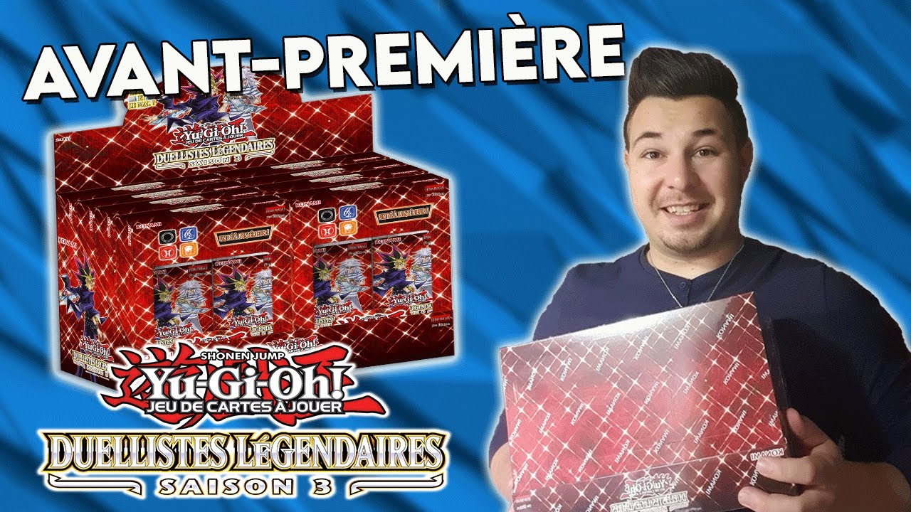 Yu-Gi-Oh! OUVERTURE AVANT-PREMIÈRE DISPLAY DUELLISTES LÉGENDAIRES