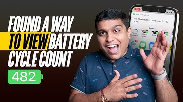 How To Find iPhone Battery Charge Cycle Count? | A Smart Shortcut🤓