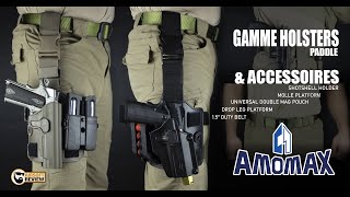 HOLSTERS & ACCESSOIRES / AMOMAX / AIRSOFT REVIEW - YouTube
