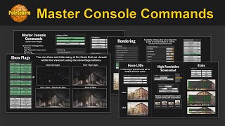 [UE] Master Console Commands - Showcase