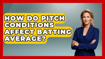 How Do Pitch Conditions Affect Batting Average? - Go-To Cricket Guide