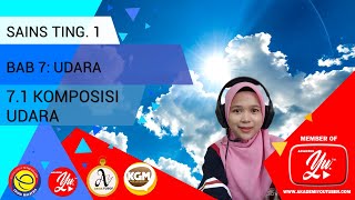 SAINS TING 1 BAB 7.1 KOMPOSISI UDARA