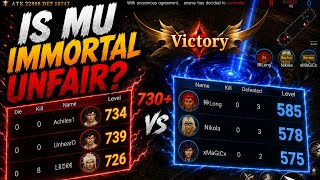 Bots and Matchmaking Ruining the Game | MU Immortal