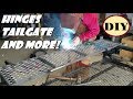 How to make TRAILER HINGES, a TAILGATE and MORE!